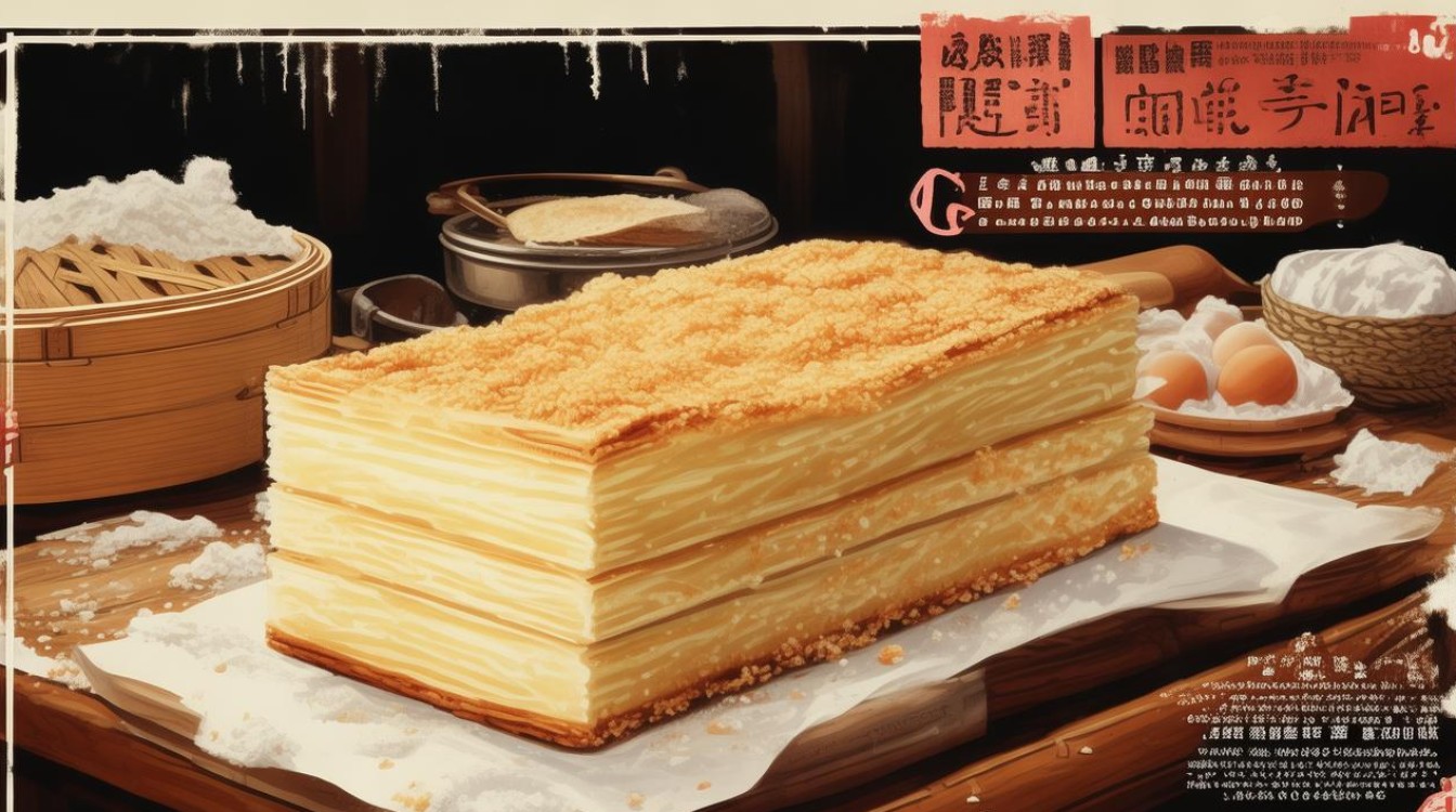 如何在家轻松制作美味的千层糕？-图3