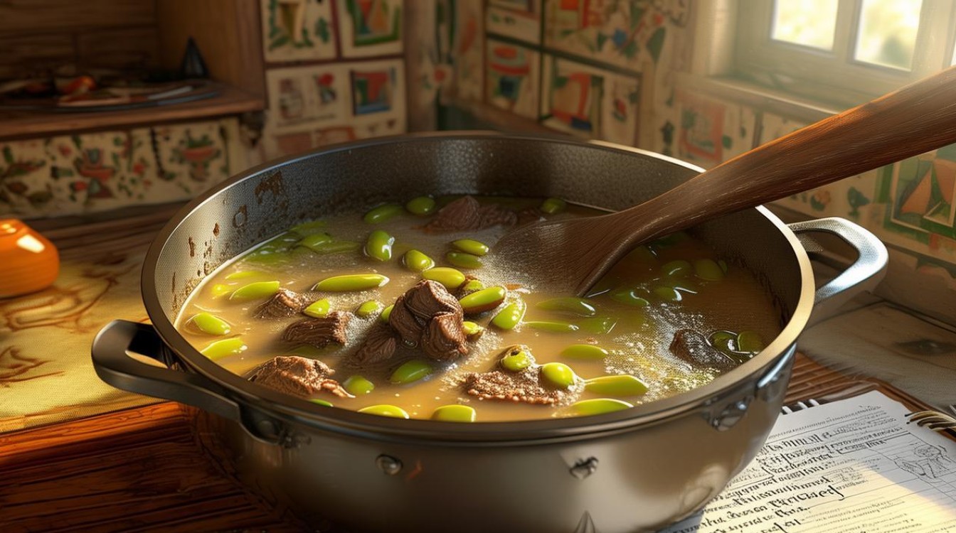牛肉炖豆角怎么做？家常做法简单又美味！-图1