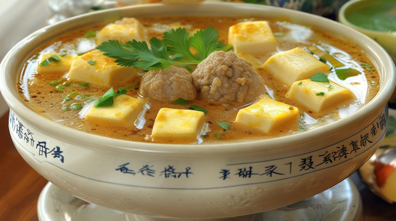 如何制作美味的豆腐瘦肉丸子汤？-图1