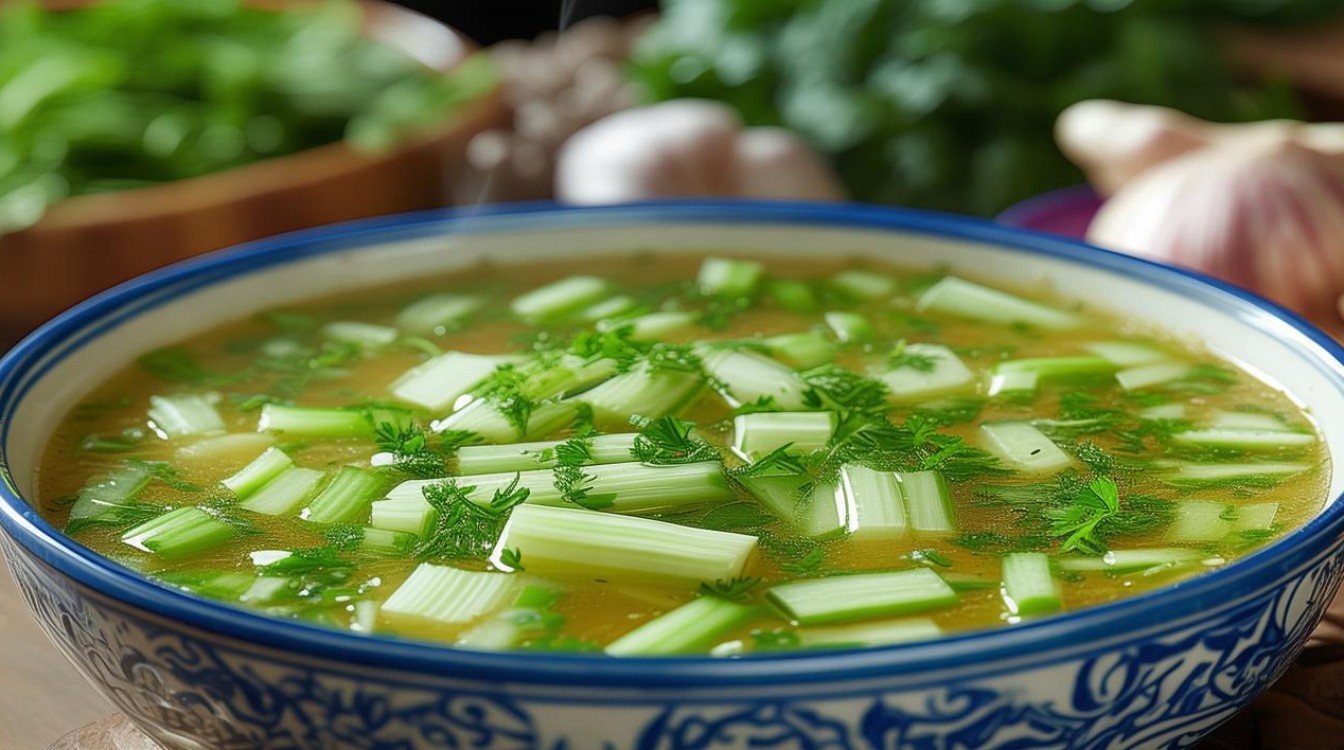 芹菜末汤怎么做？简单家常做法分享-图1