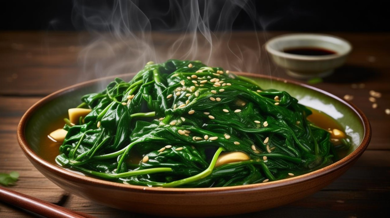 蒜蓉菠菜怎么做？家常做法简单又美味！-图2