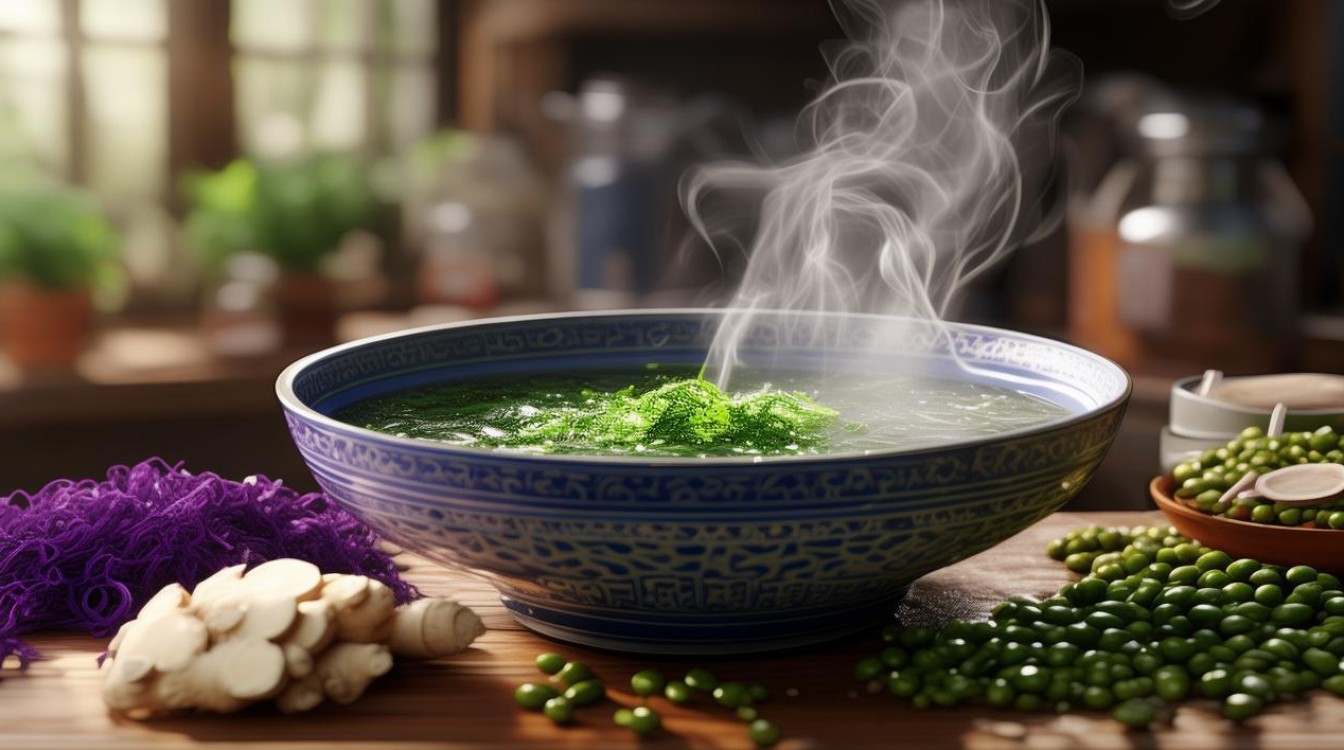 紫菜绿豆汤怎么做？简单家常做法分享-图1
