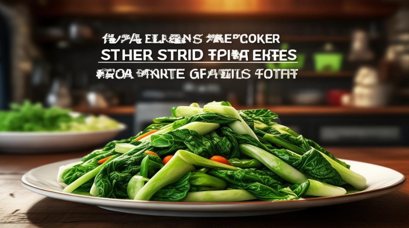 家常炒青菜有哪些简单又美味的做法？-图1