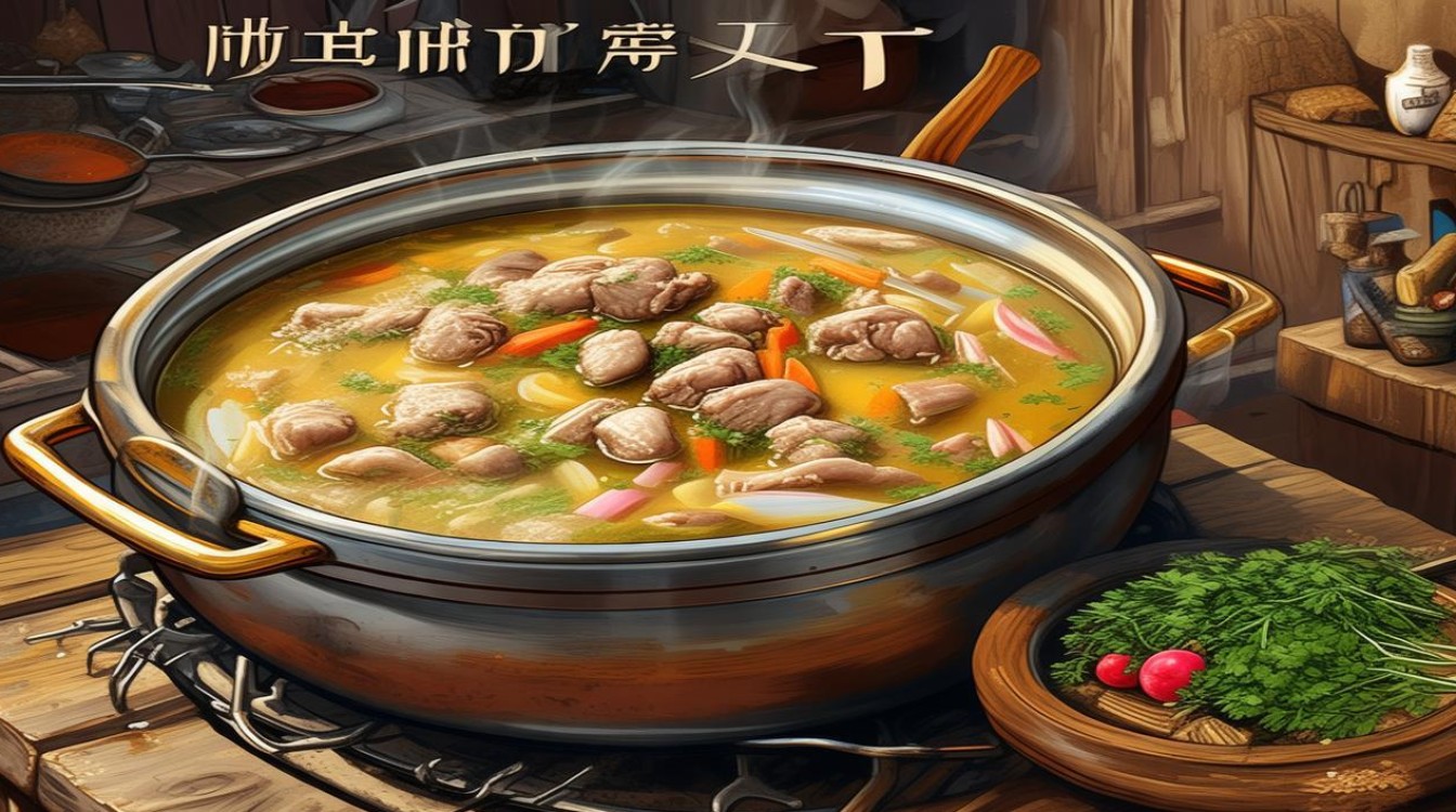 如何在家制作正宗内蒙古羊杂汤？-图1