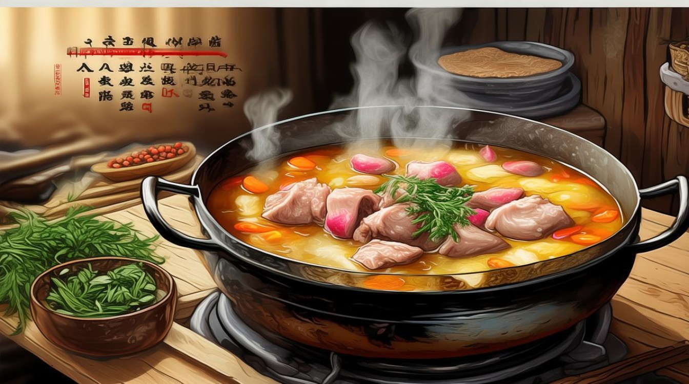 如何在家制作正宗内蒙古羊杂汤？-图3