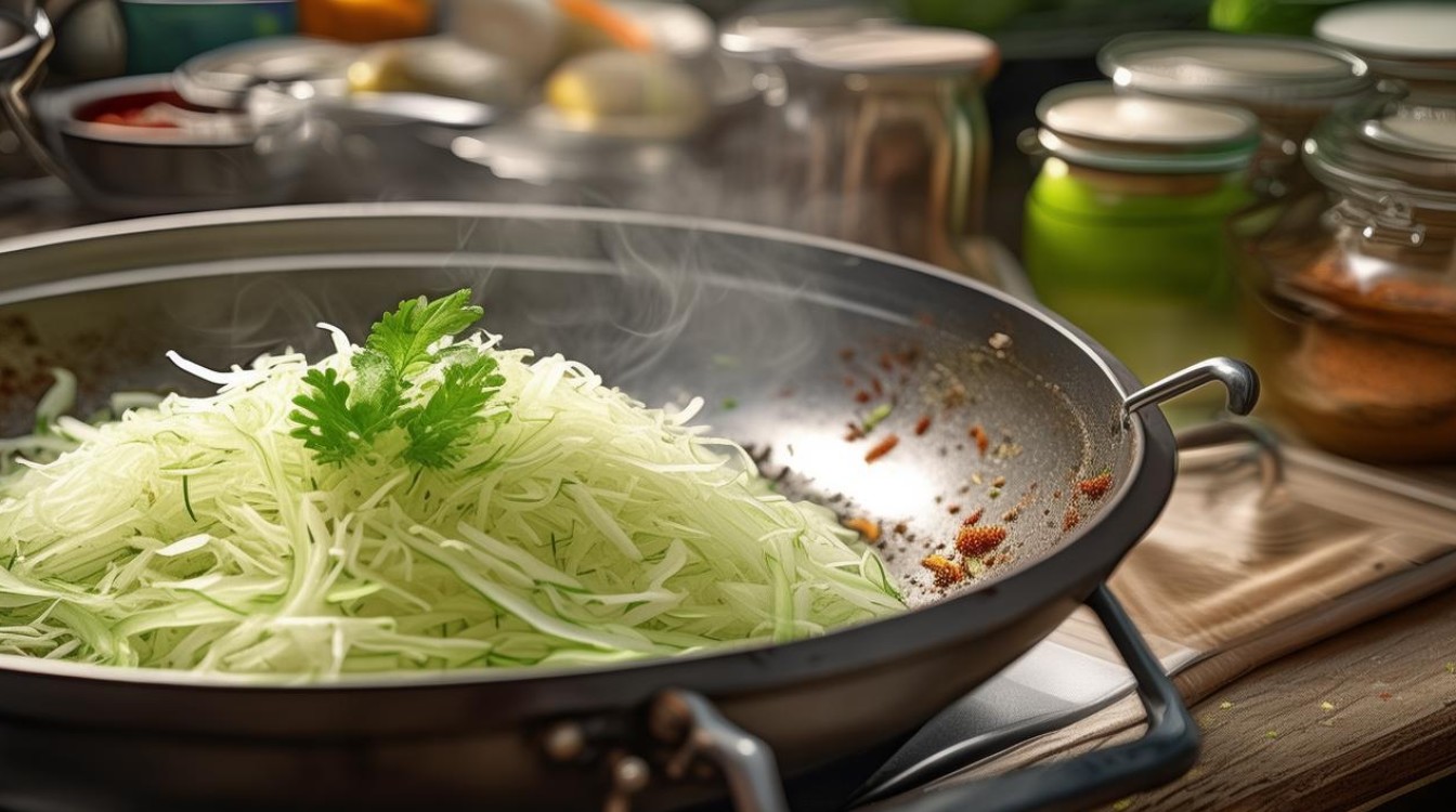 家常炒青萝卜丝怎么做？简单步骤分享！-图2