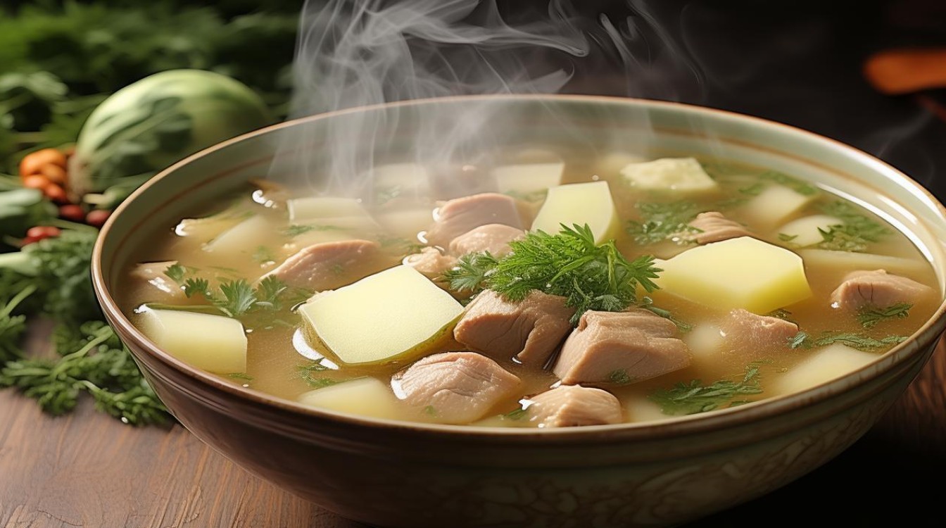 如何在家轻松做出美味的猪肉冬瓜汤？-图4