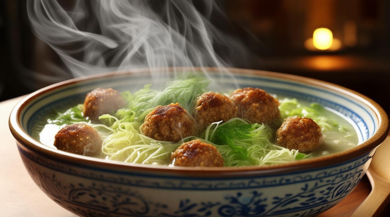 酸菜粉丝肉丸汤怎么做？简单家常做法分享-图1