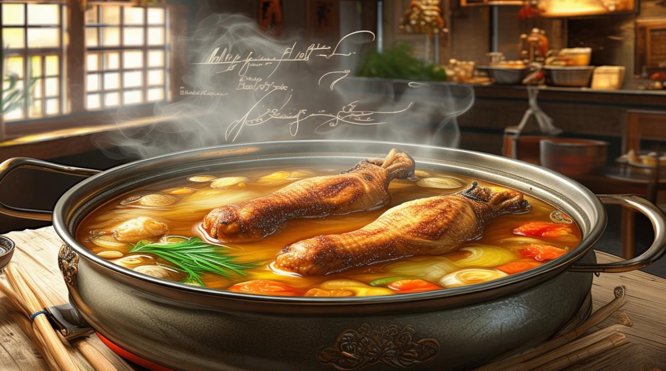 如何制作美味的砂锅鸡腿汤？简单步骤分享！-图4