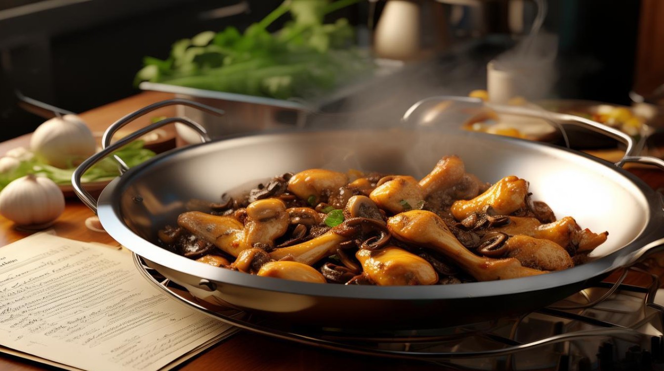 肉炒鸡腿菇怎么做？家常做法简单又美味！-图2