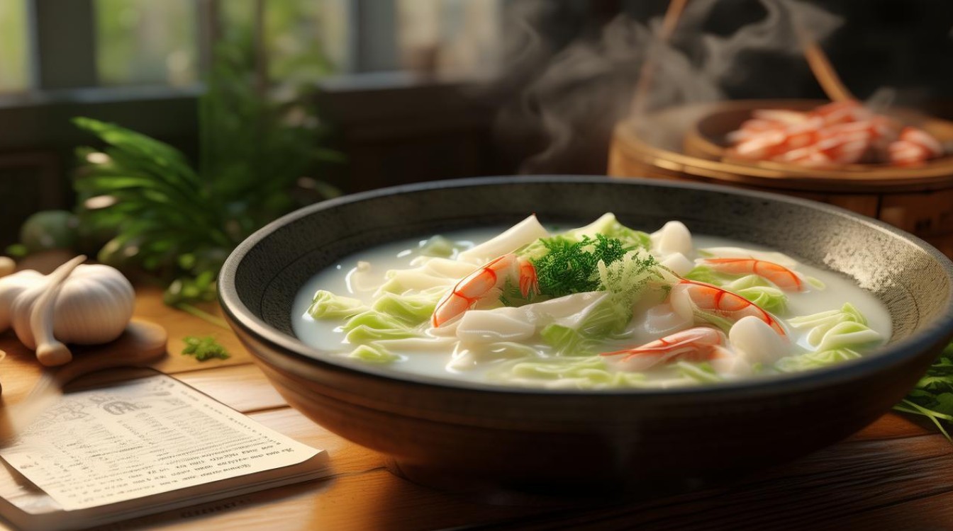 小白菜虾汤怎么做？简单家常做法分享-图1