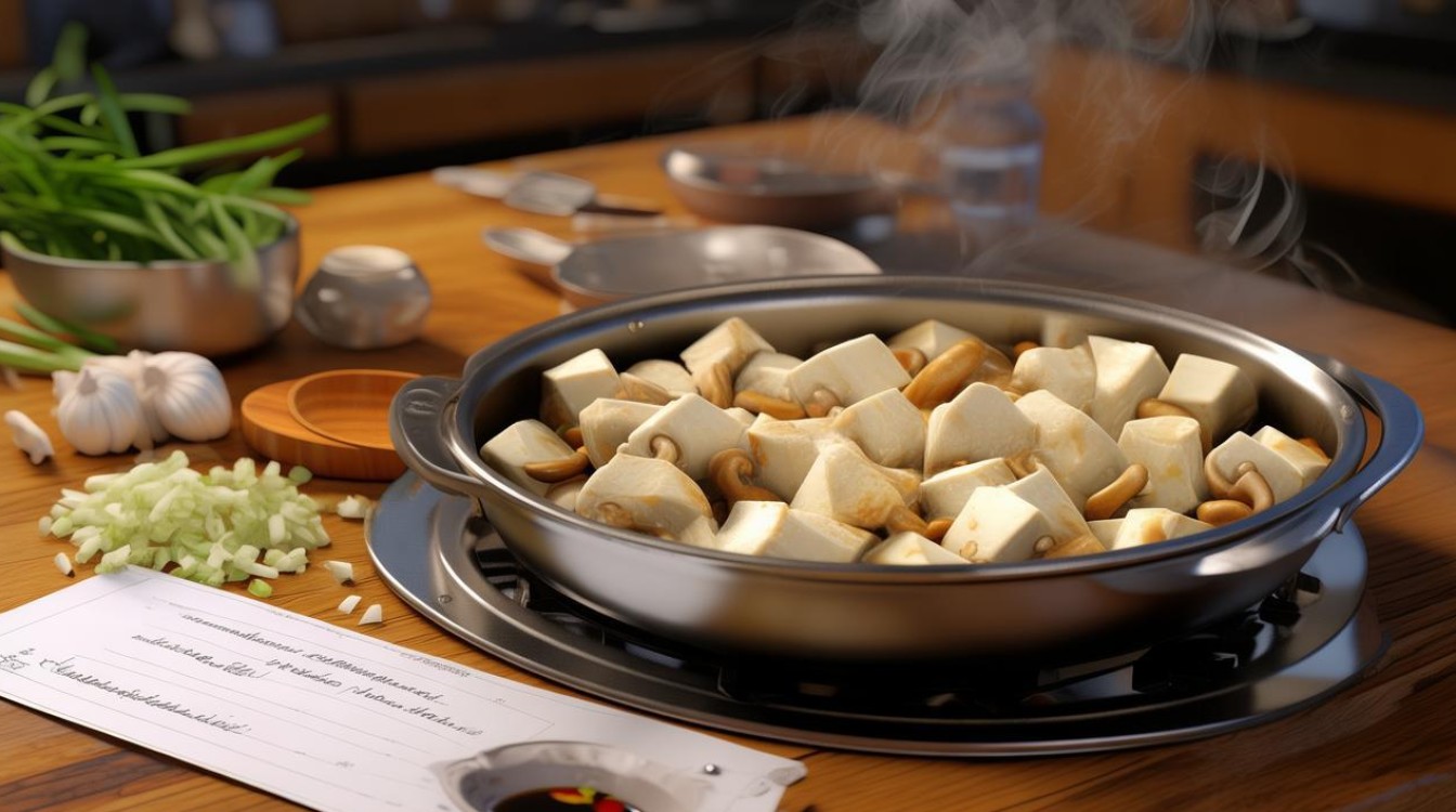 蘑菇炖豆腐怎么做？家常做法简单又美味！-图1