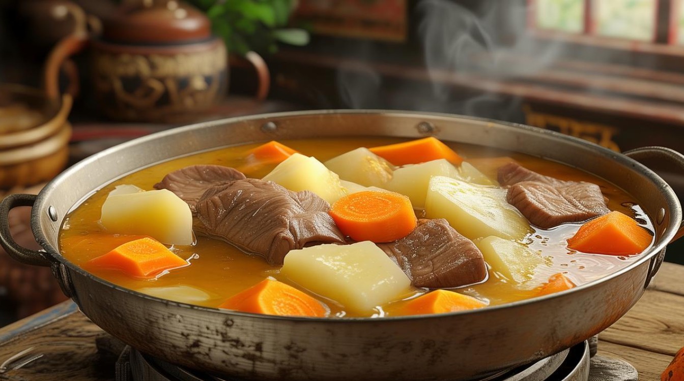 如何制作美味的土豆胡萝卜排骨汤？-图2