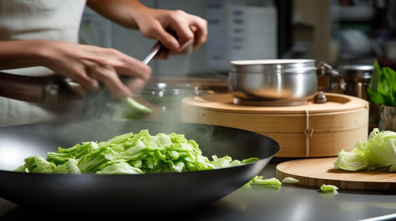 素炒洋白菜怎么做？家常做法简单又美味！-图1