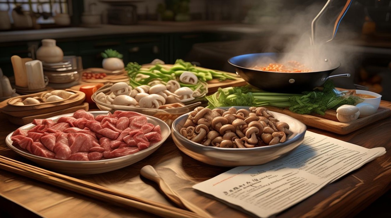 菌子炒肉怎么做？家常做法简单又美味！-图3