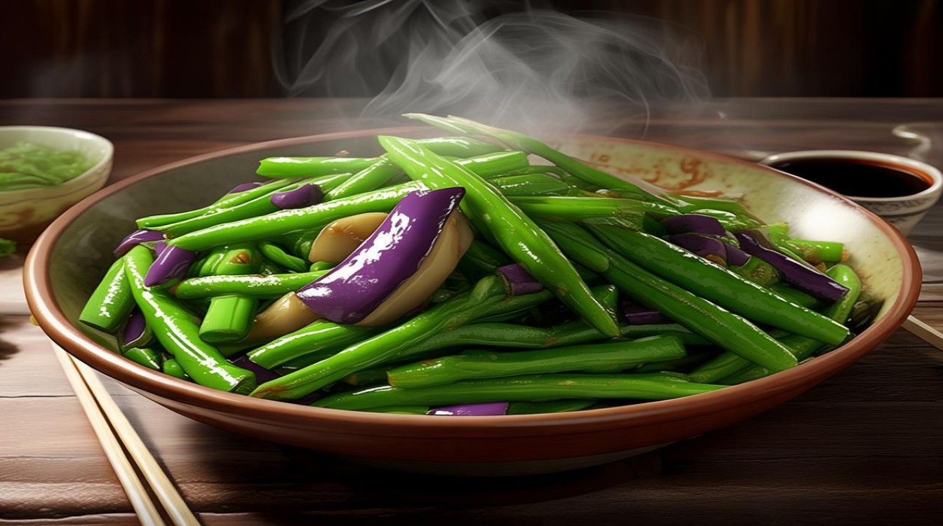 家常豆角炒茄子怎么做？简单步骤分享！-图4