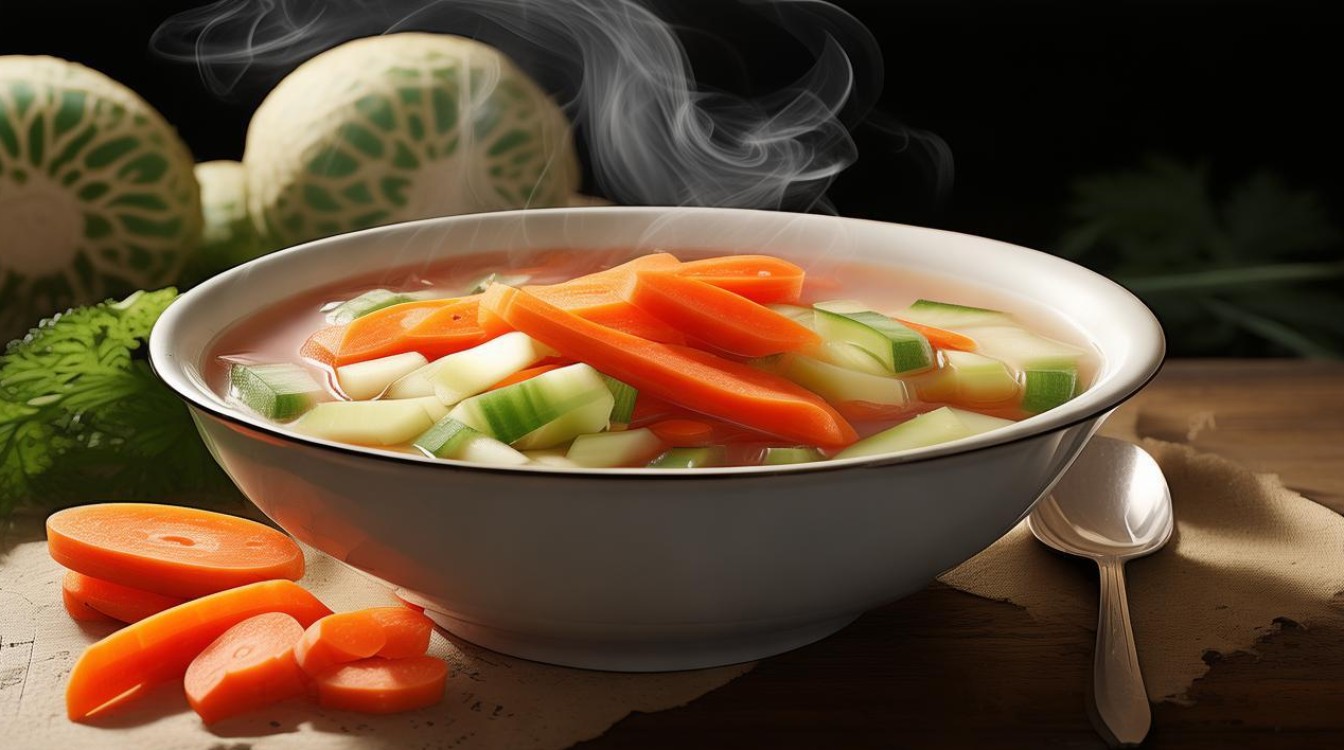红萝卜节瓜汤怎么做？简单家常做法分享-图3