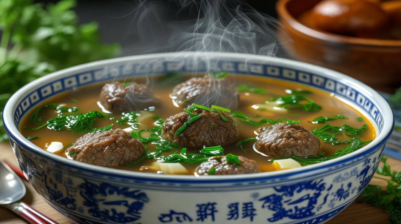 如何制作美味的菠菜牛肉丸子汤？-图4