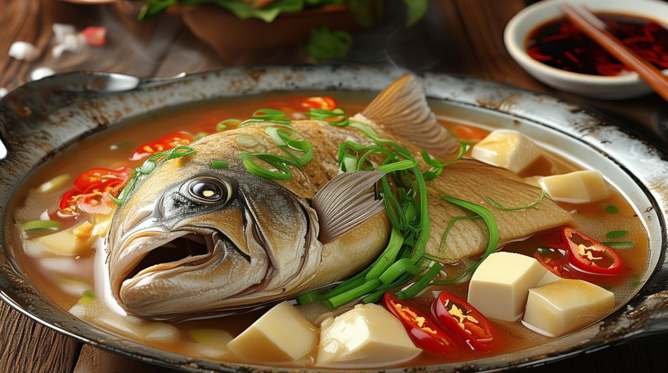 家常鱼头煮豆腐怎么做？简单又美味的做法分享！-图1