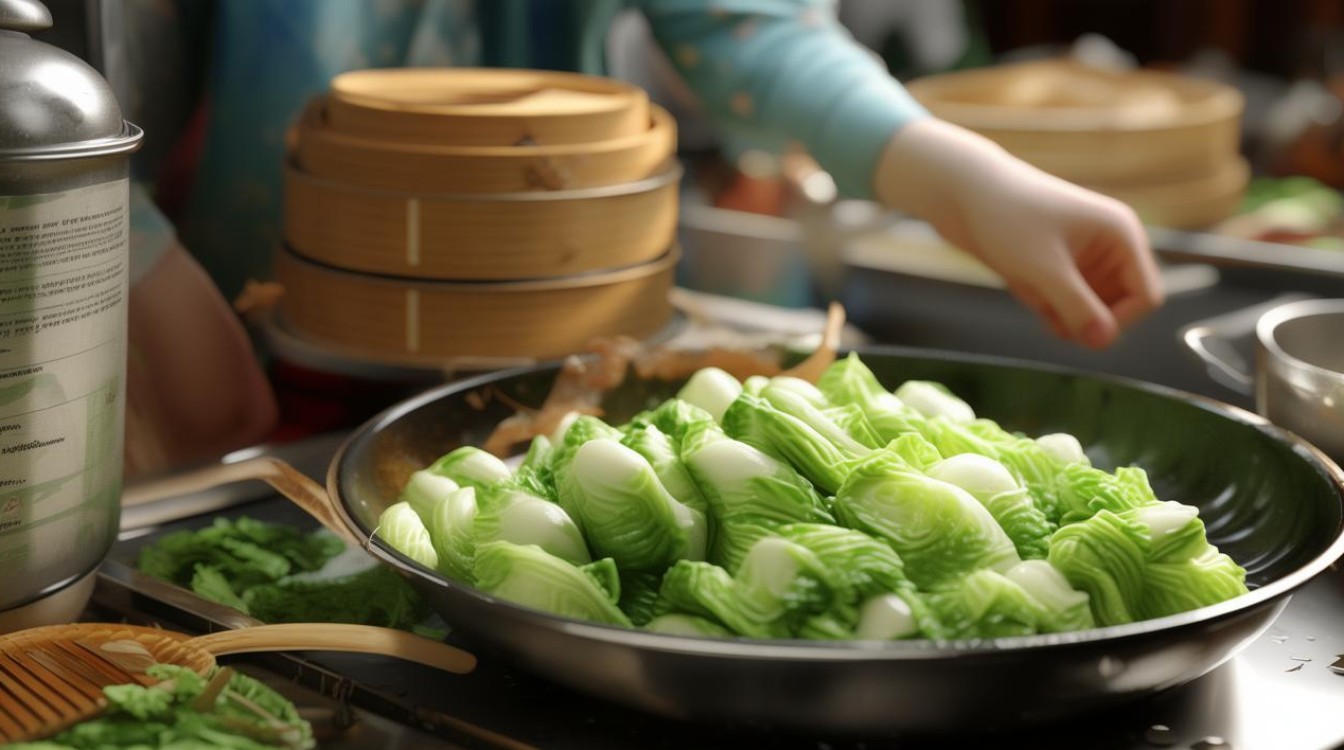 油淋白菜怎么做？家常做法简单又美味！-图2