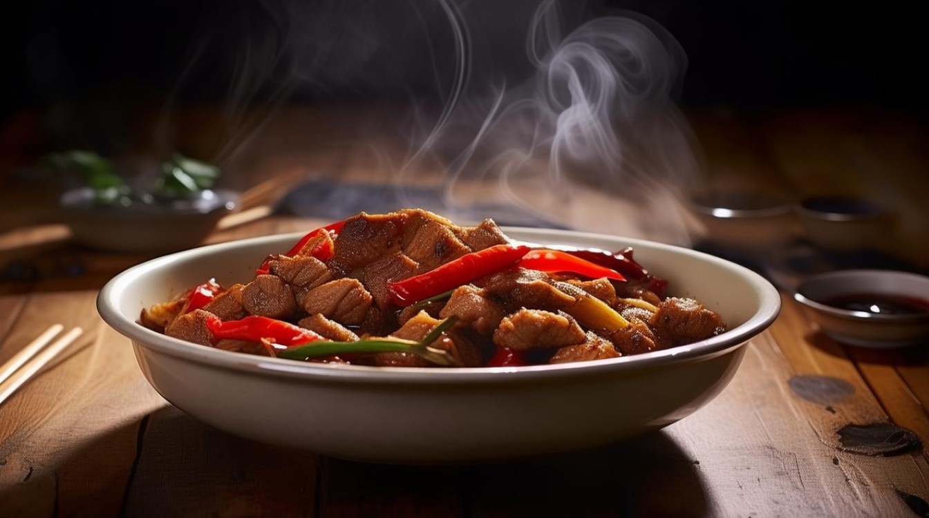 如何在家轻松做出美味的辣椒炒羊肉？-图2