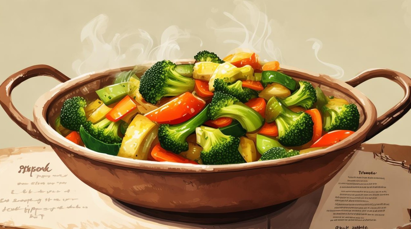 如何轻松做出健康美味的家常素菜炒菜？-图1