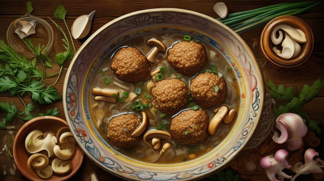 如何制作美味的肉丸菌菇汤？简单步骤分享！-图3