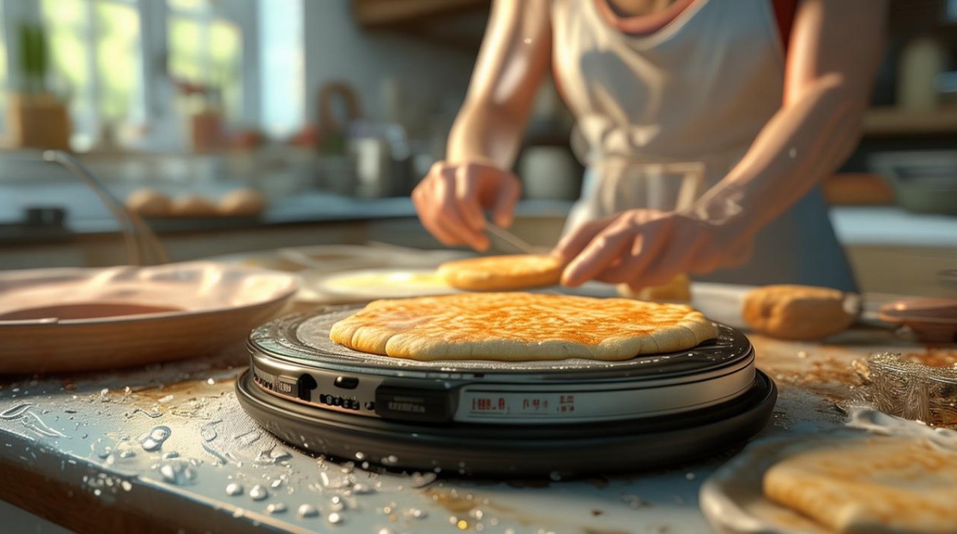 酱香饼电饼铛家常做法，如何轻松做出美味酱香饼？-图4