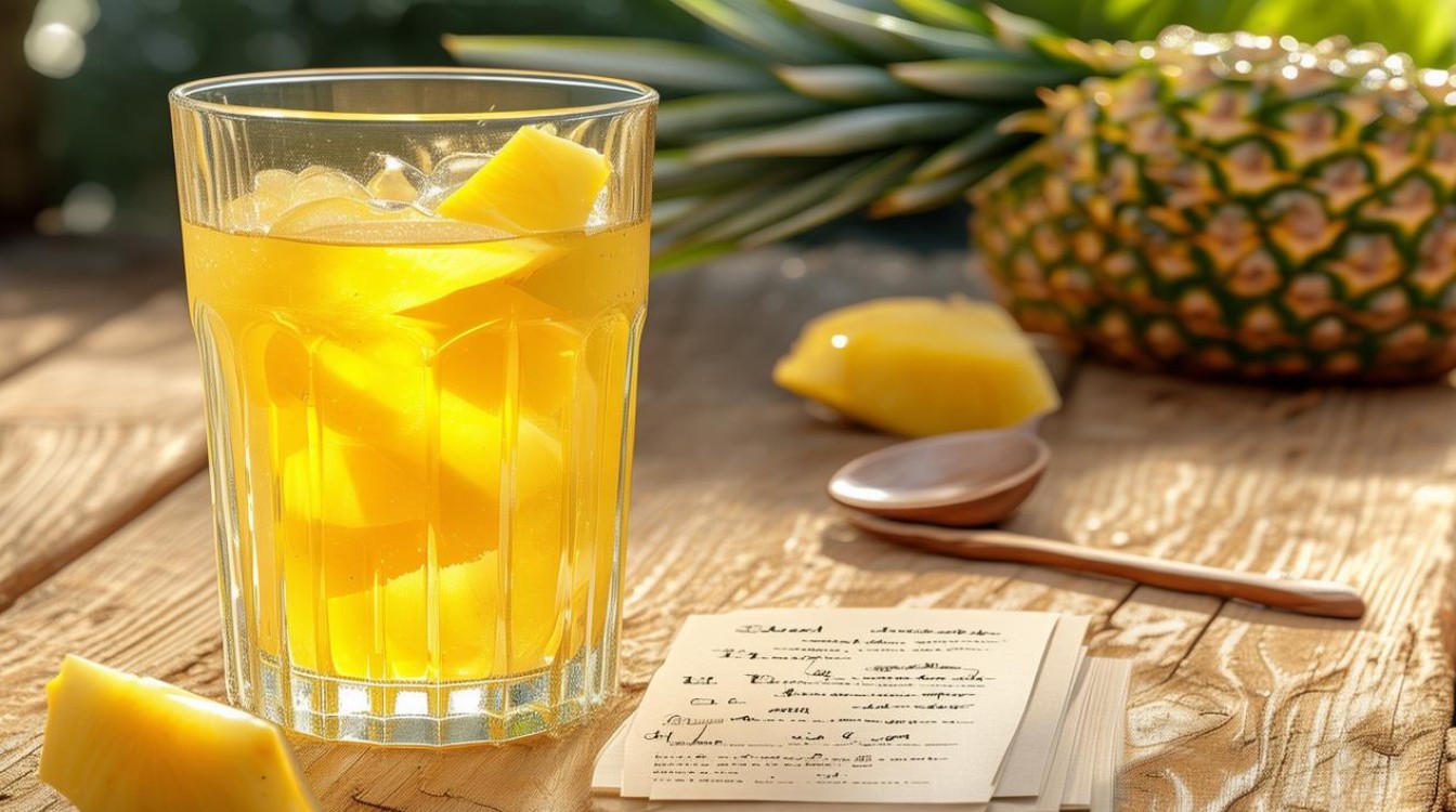 如何在家自制清凉解暑的菠萝汁？-图4