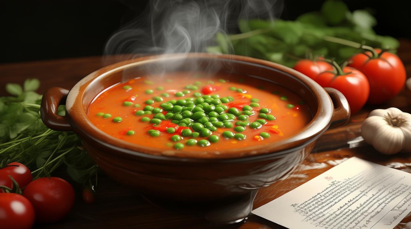 如何制作美味的豌豆番茄汤？简单步骤分享！-图3