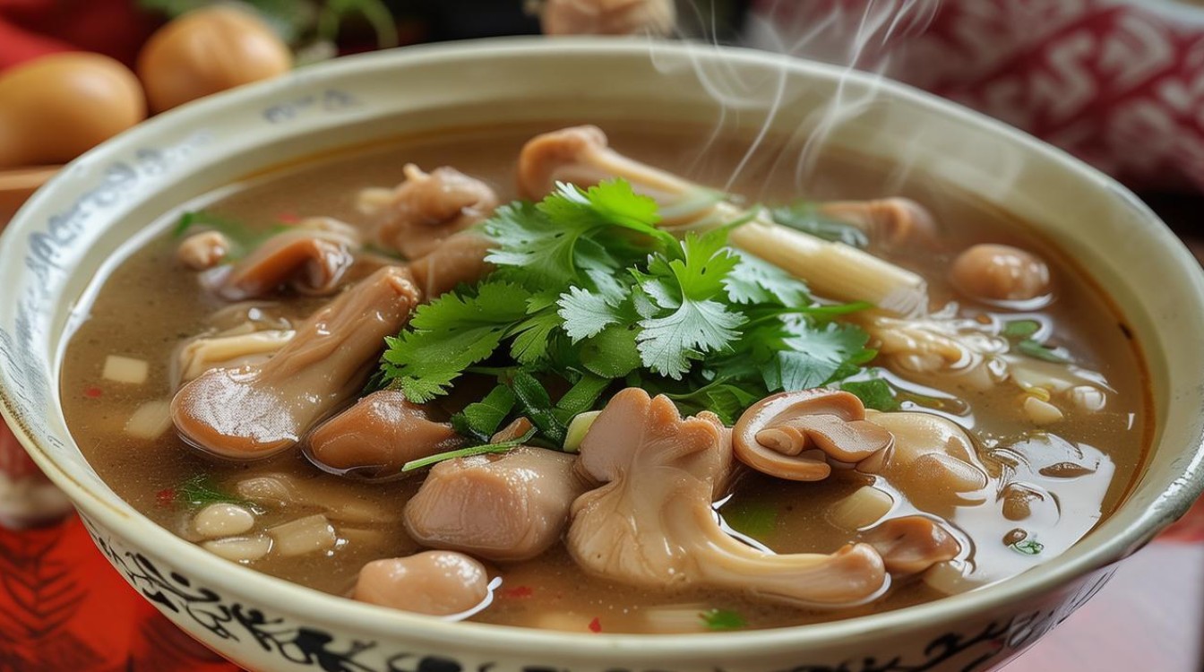 猪脚蘑菇汤怎么做？简单家常做法分享-图1
