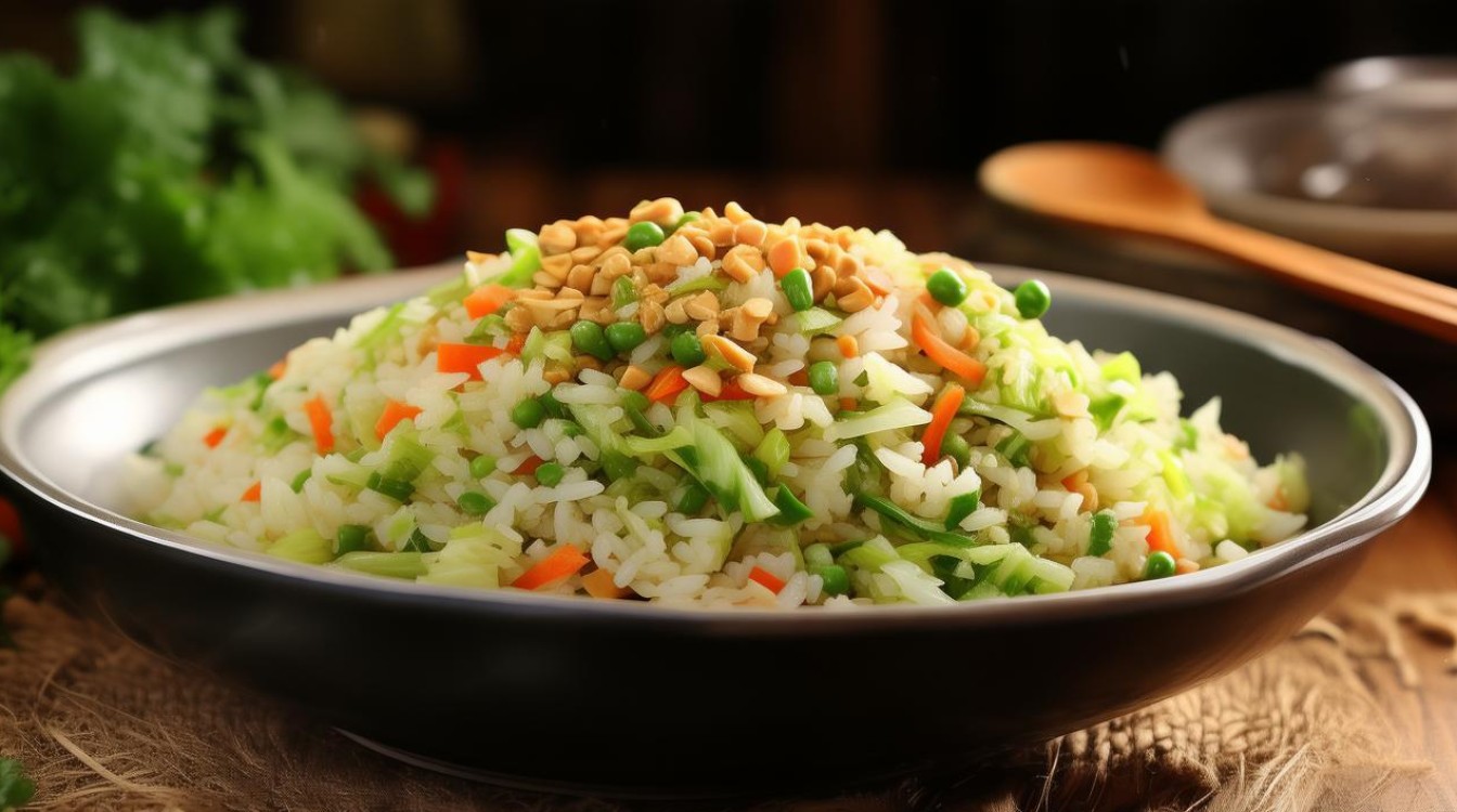 家常酸菜炒饭怎么做才开胃下饭？-图1