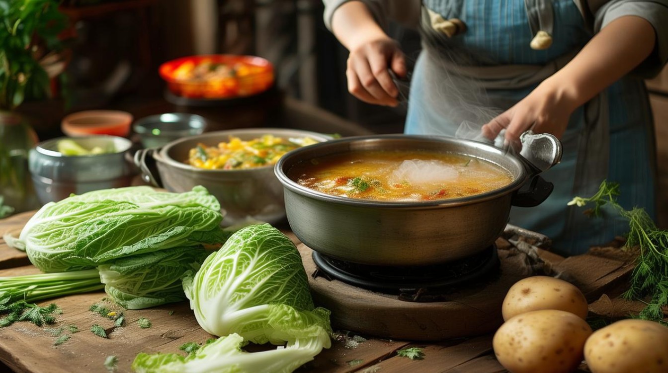 酸菜土豆汤怎么做？简单家常做法分享-图2