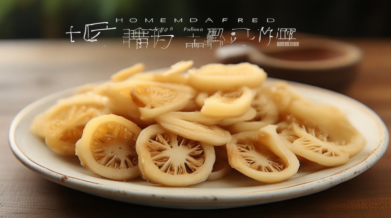 家常炸莲菜怎么做？简单酥脆的炸莲藕做法-图3