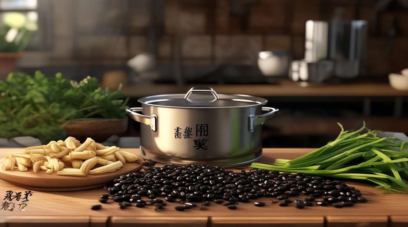 如何在家轻松煲制营养美味的筒骨黑豆汤？-图2