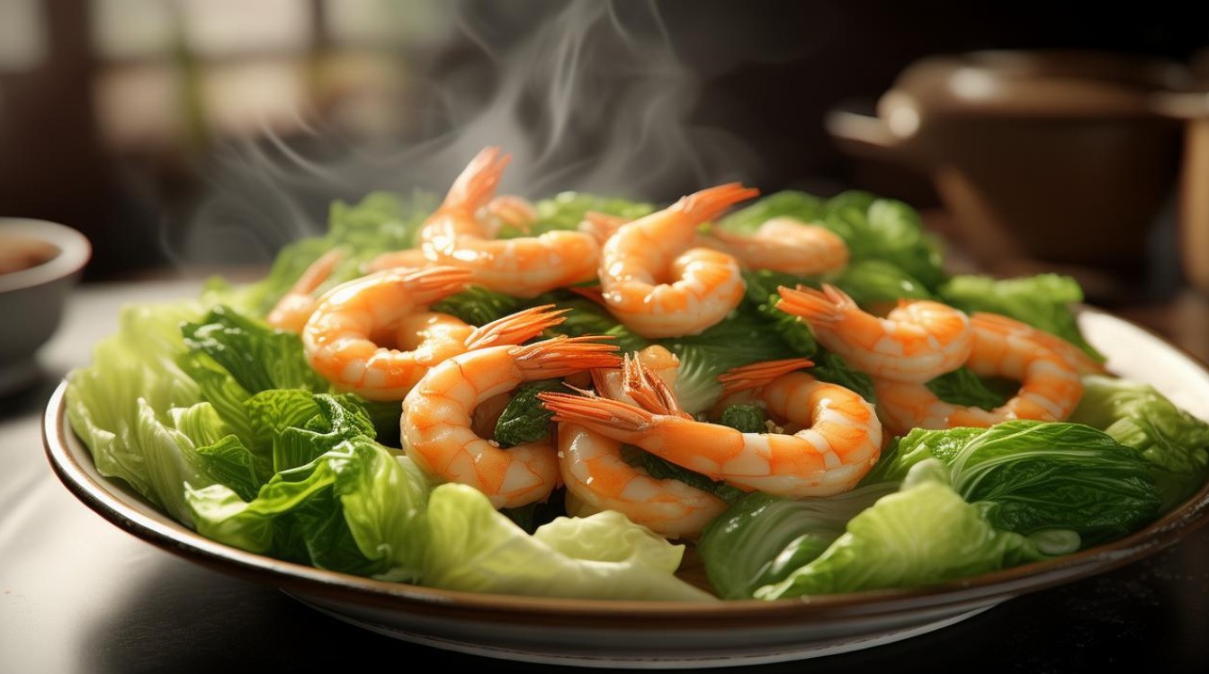 如何在家轻松做出美味的白菜炒虾仁？-图2