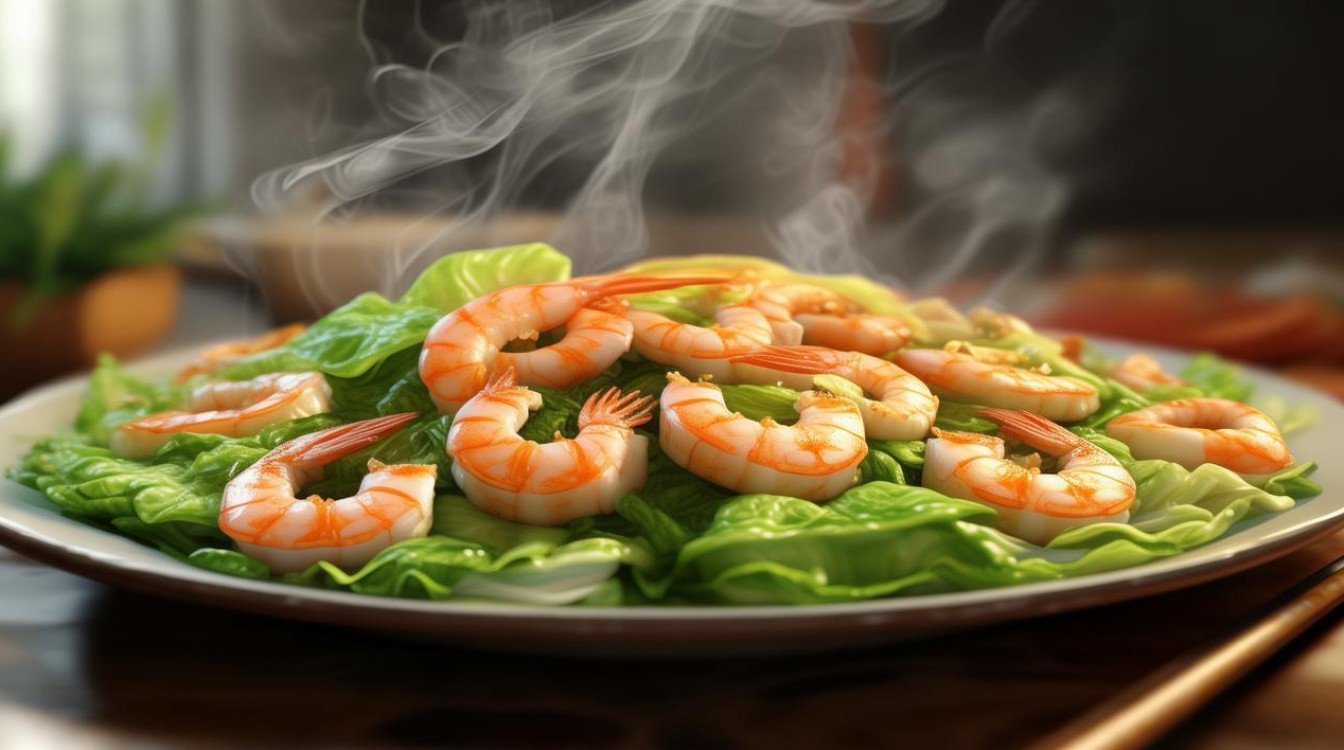 如何在家轻松做出美味的白菜炒虾仁？-图4