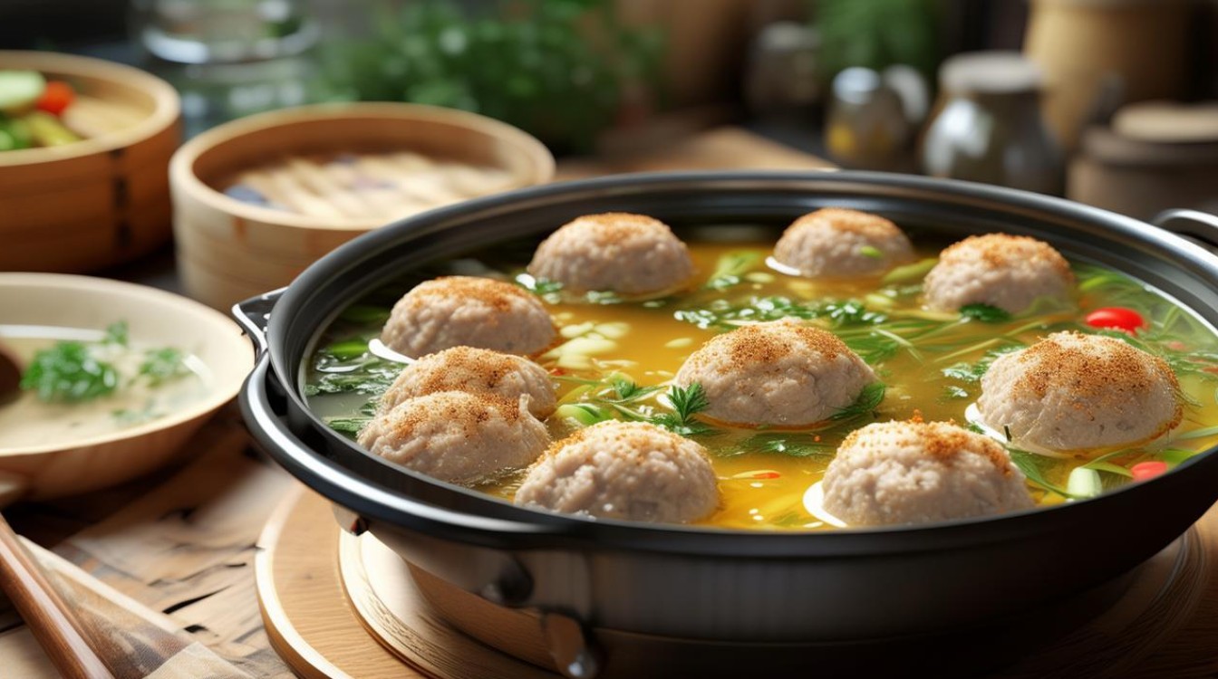 如何制作美味滋补的参汤肉丸？-图3