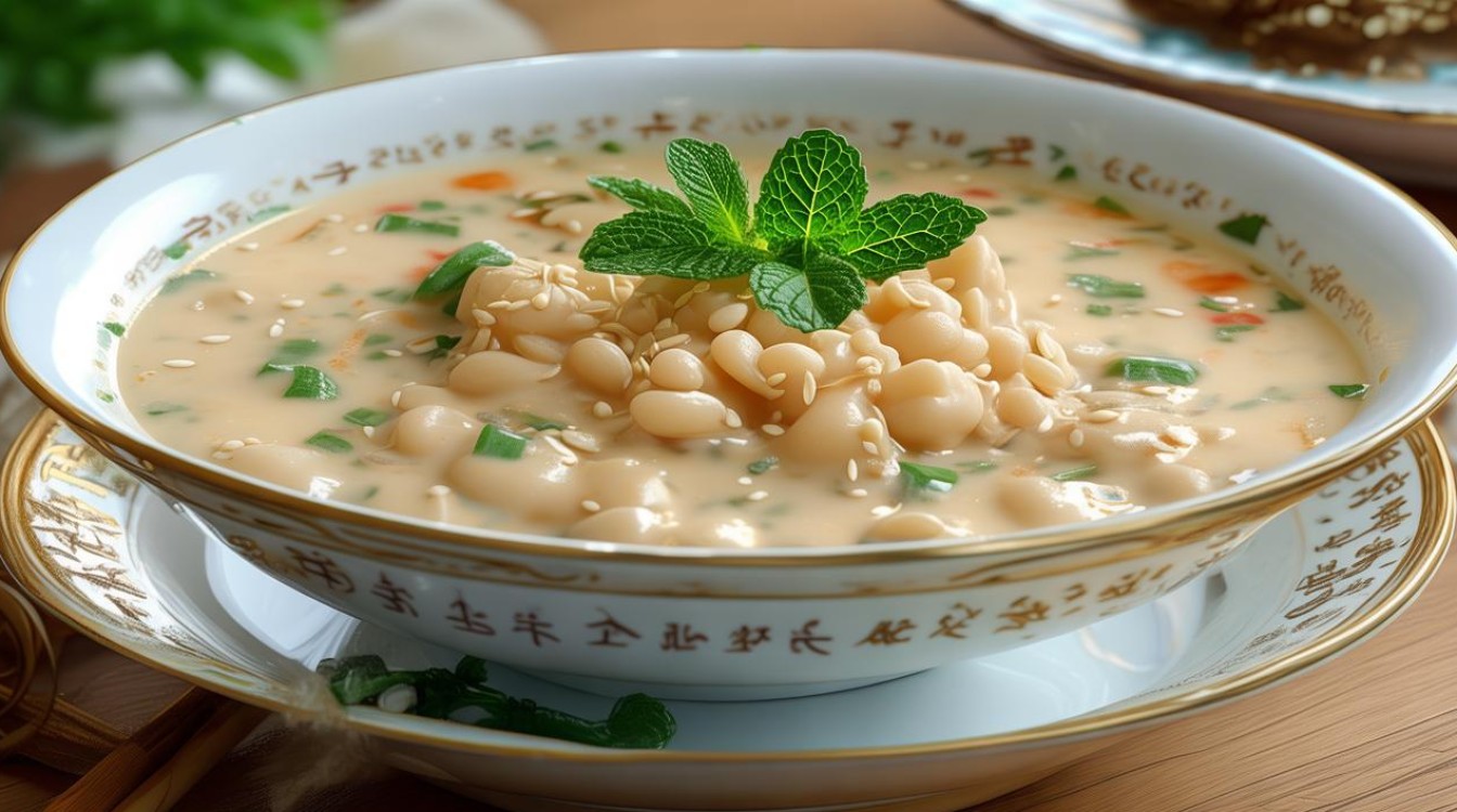如何制作美味的豆沙年糕汤？-图4