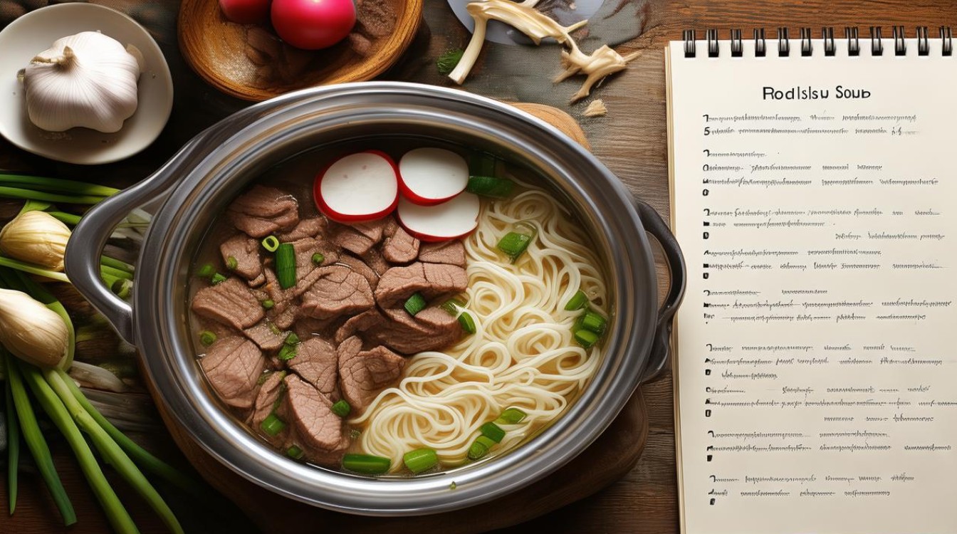 如何制作美味的牛肉粉丝萝卜汤？-图2