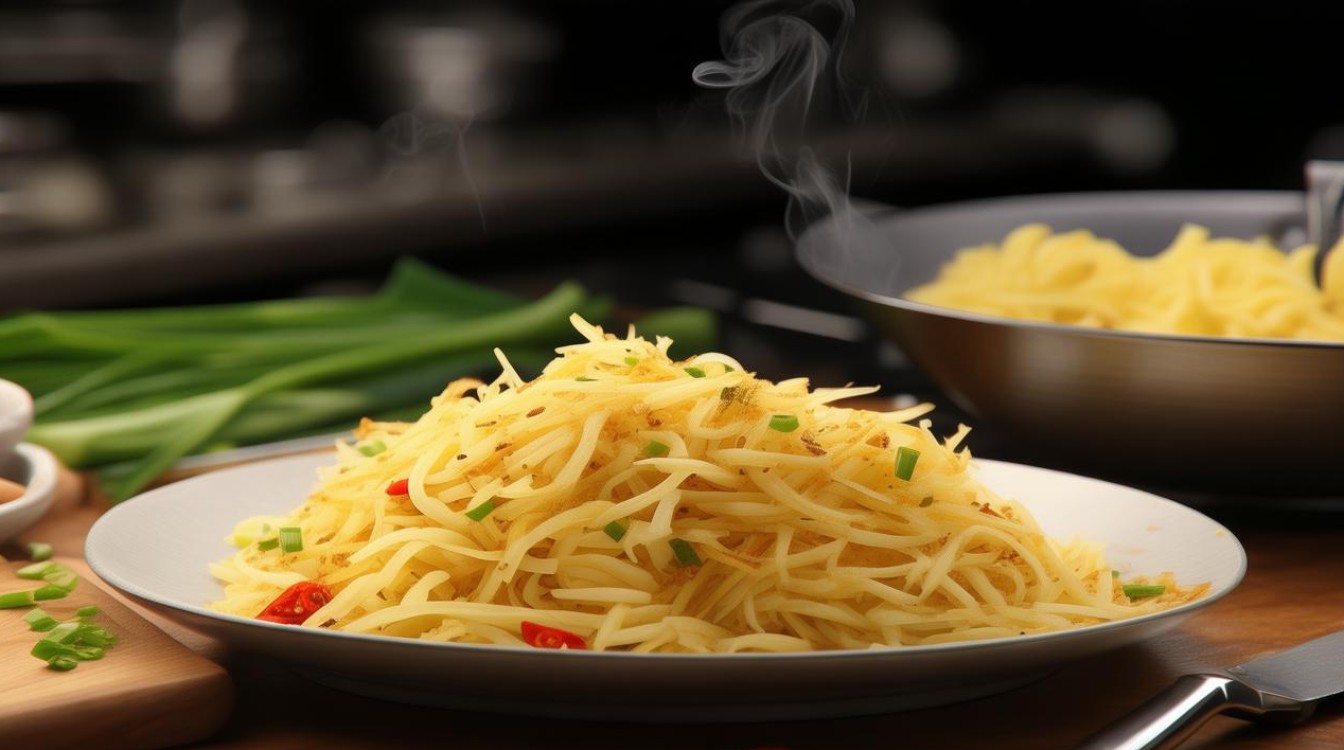 清炒土豆丝怎么做？家常做法简单易学！-图2