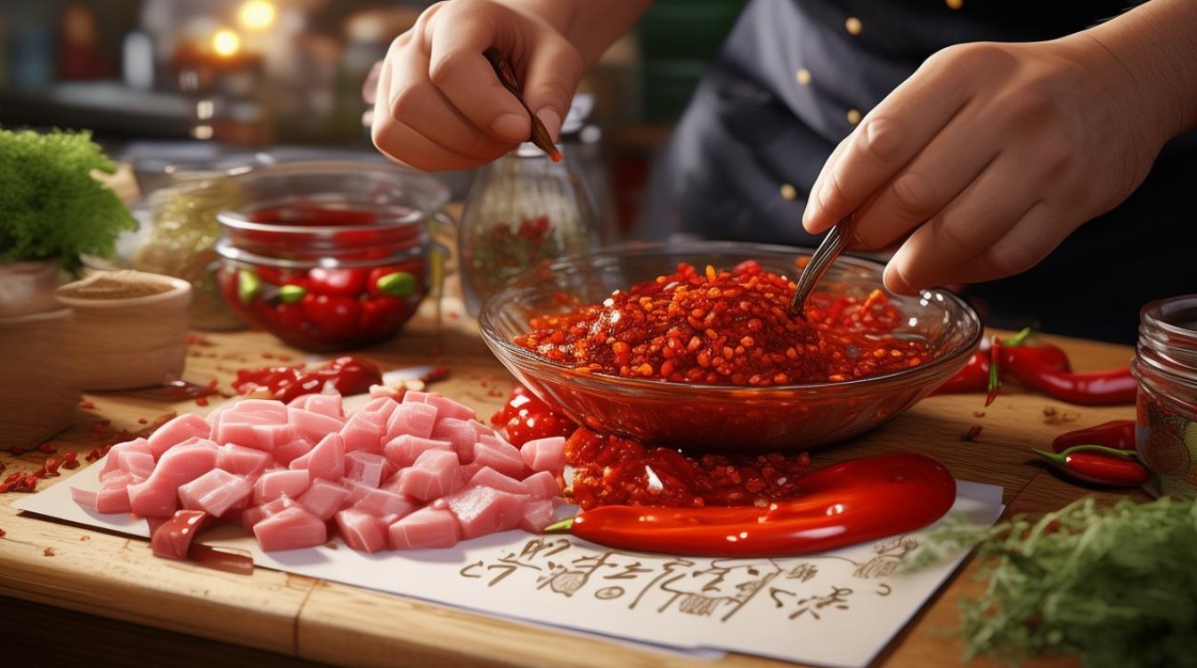 如何在家自制美味的肉丁辣椒酱？-图1