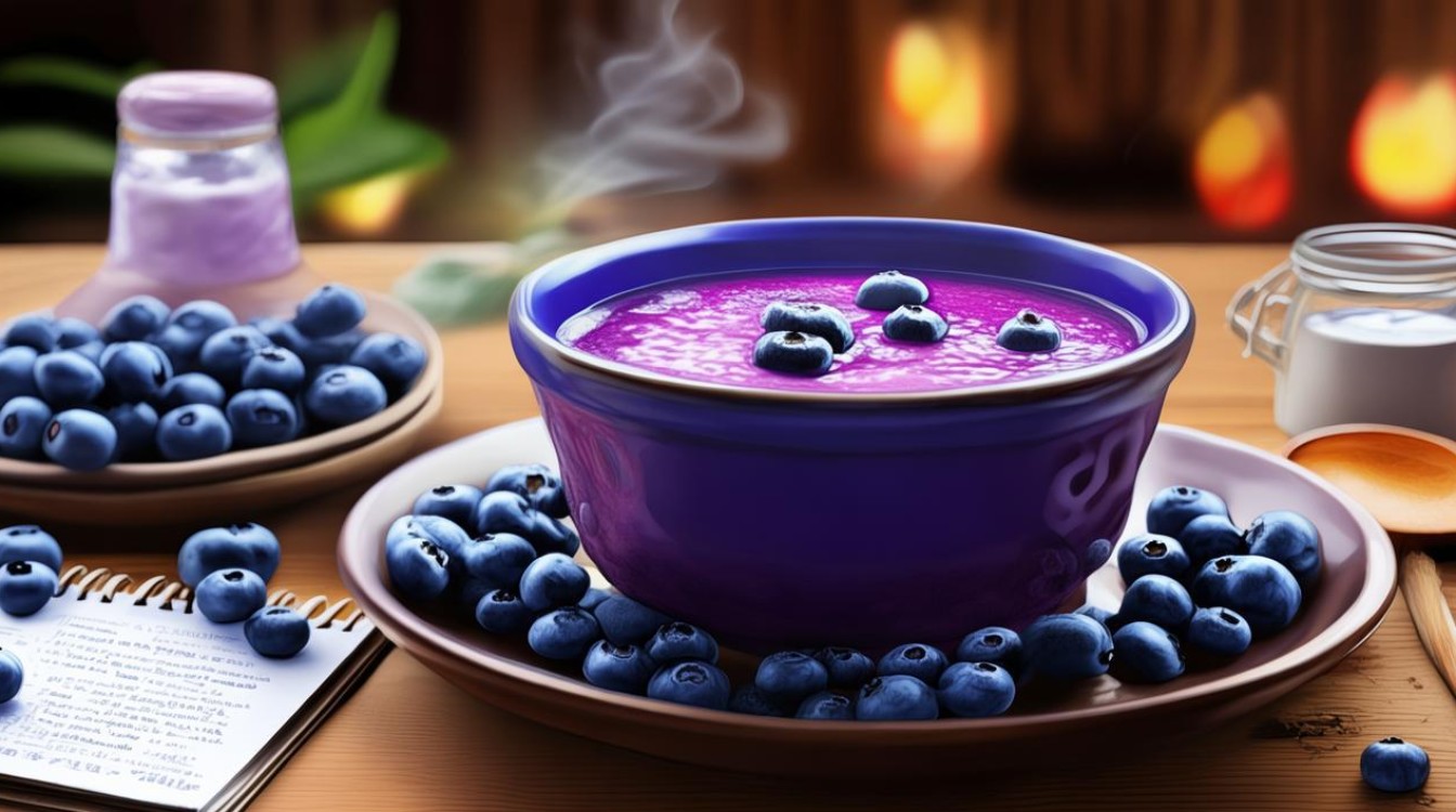 如何自制美味健康的蓝莓汤饮料？-图4