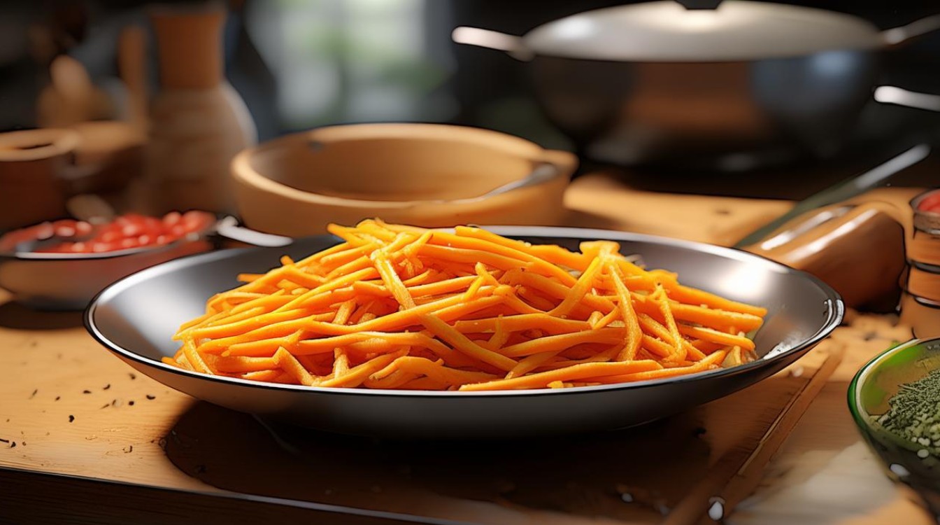 家常拔丝土豆的简单做法是什么？-图2