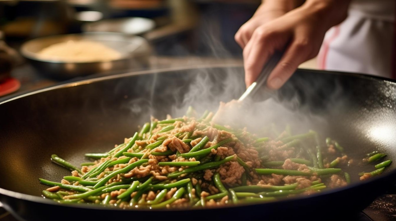 酸豆角炒肉末怎么做？家常做法简单又下饭！-图3