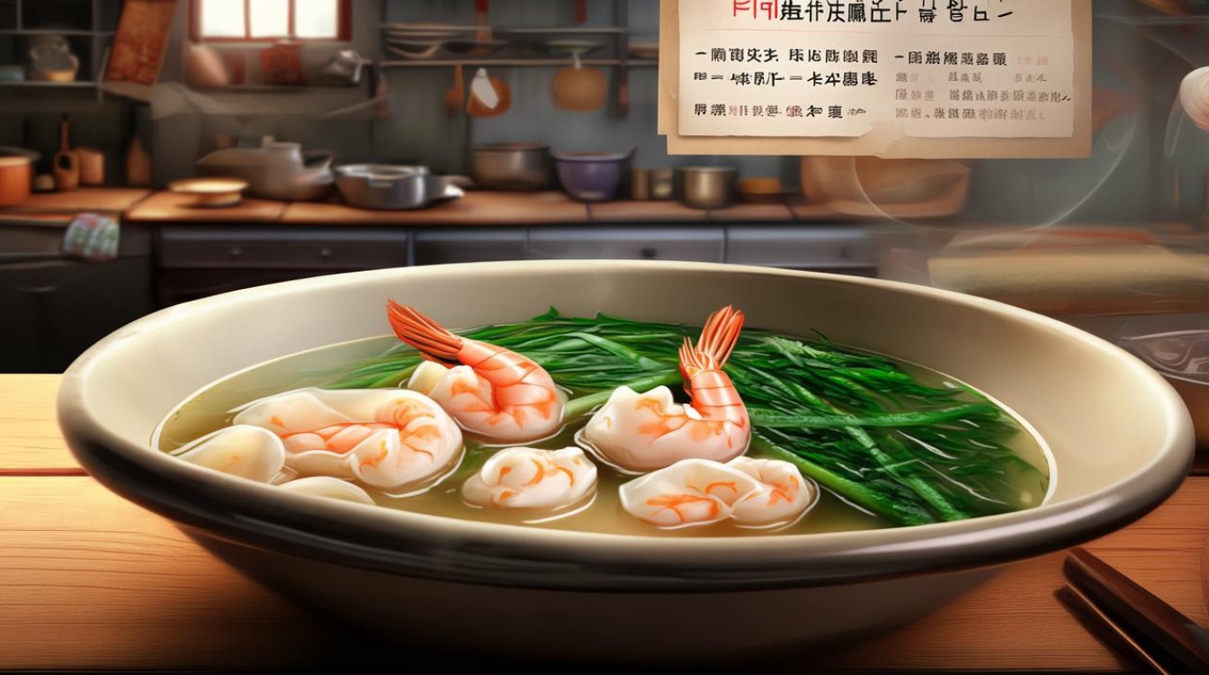 虾皮紫菜馄饨汤怎么做？家常煲汤技巧分享-图1