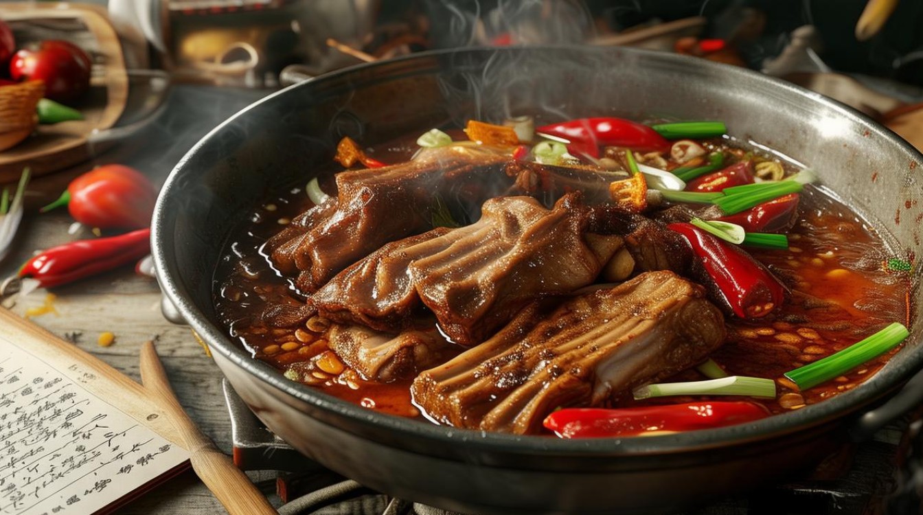 如何制作美味的麻辣炖排骨汤？-图3
