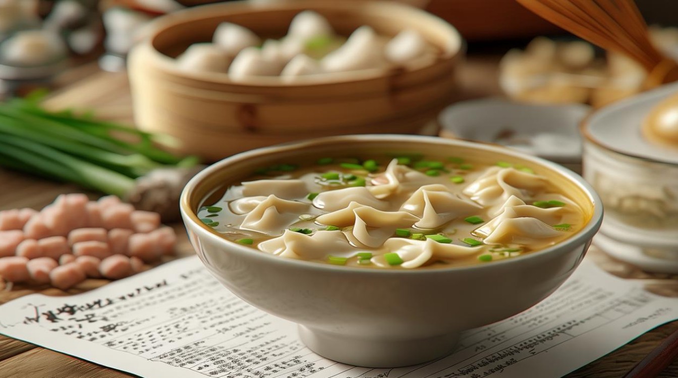 如何在家轻松制作美味的云吞汤米粉？-图4