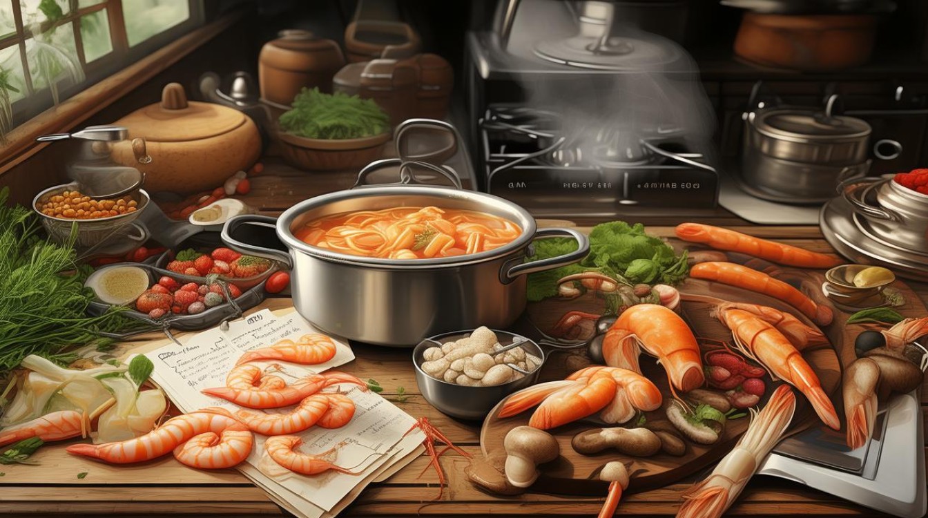 如何制作美味的菌虾汤？简单步骤分享！-图4