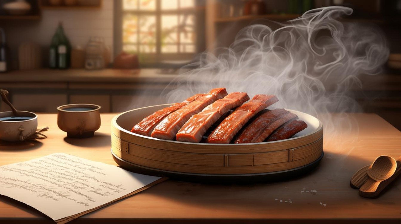 家常蒸排骨怎么做？简单步骤教你轻松搞定！-图3